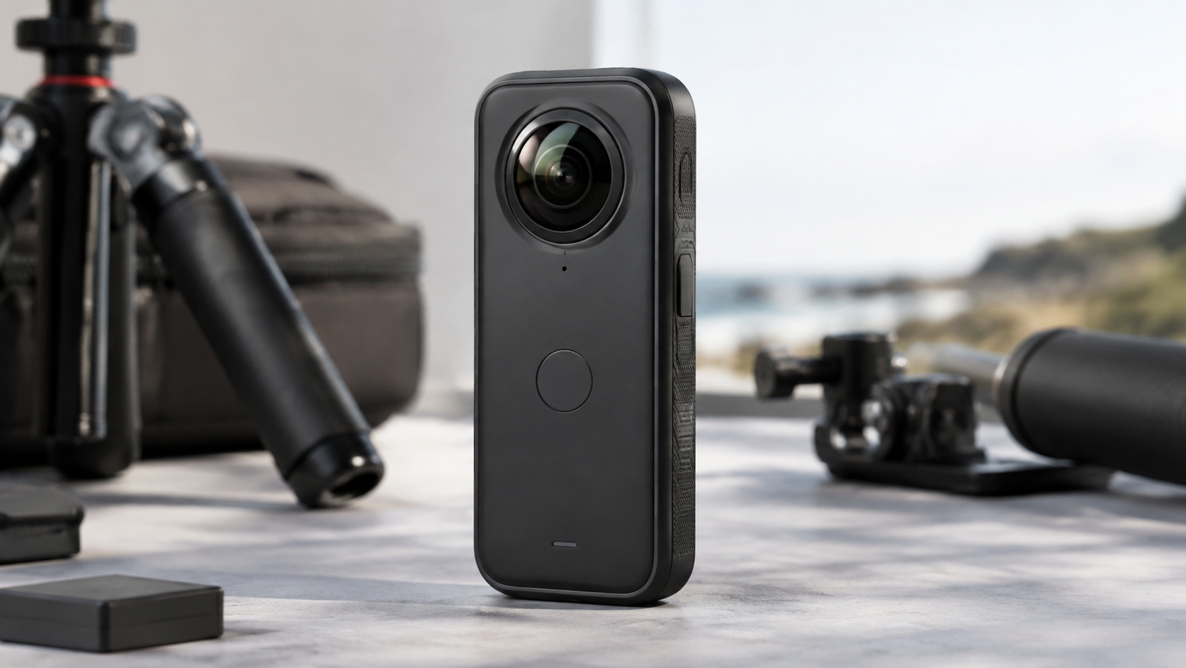 360 kamera DJI pro prezentační video z několika úhlů