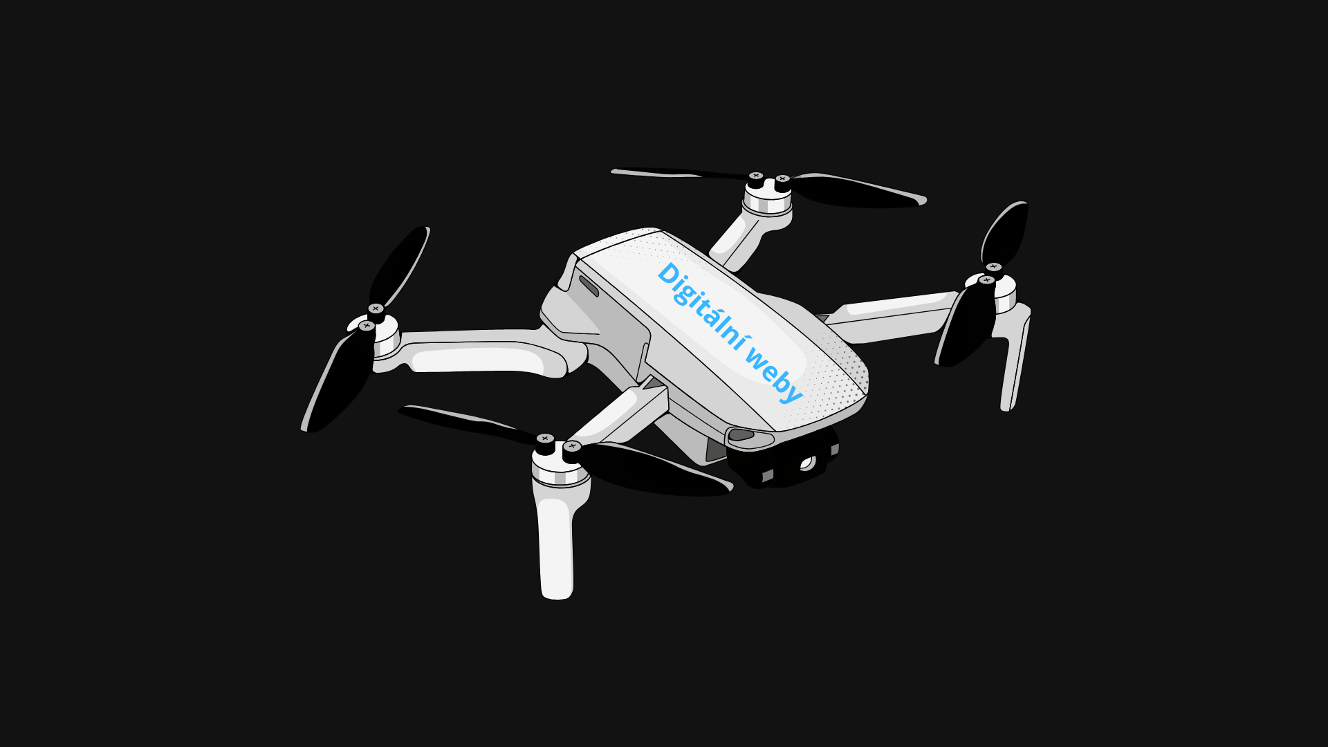 Marketing dronem